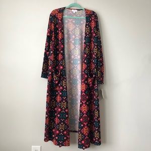 Lularoe Women’s Sarah Floral Duster Size XL